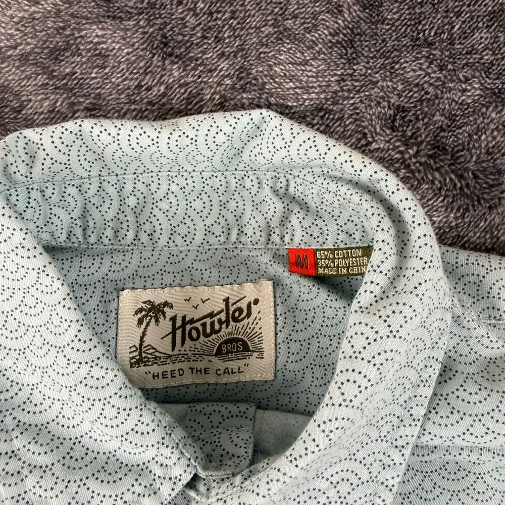 Howler Bros Mansfield All Over Print Button Up Sh… - image 4